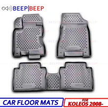 Для Renault Koleos 2008-автомобильные Затопленные коврики ковры Авто Пол пылезащитный Противоскользящий автомобильный Стайлинг украшение интерьера