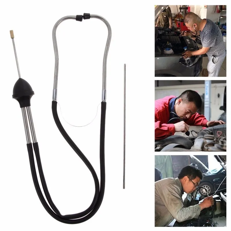 

Car Diagnostic Tools Car Engine Block Stethoscope Professional Automotive Detector Auto Mechanics Tester Tools Engine Analyzer