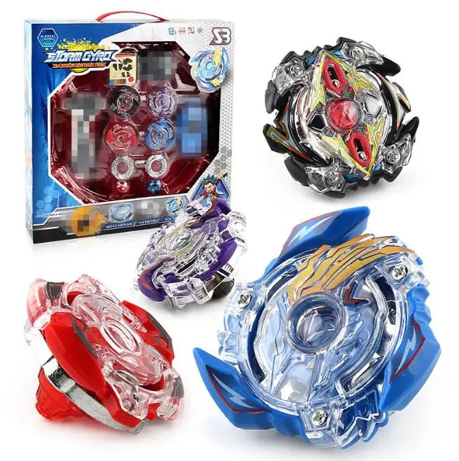 Beyblade Burst Fusion Lot de 4 Toupie avec Lanceur et Arene *Vendeur  Francais* Toys & Hobbies TV & Movie Character Toys