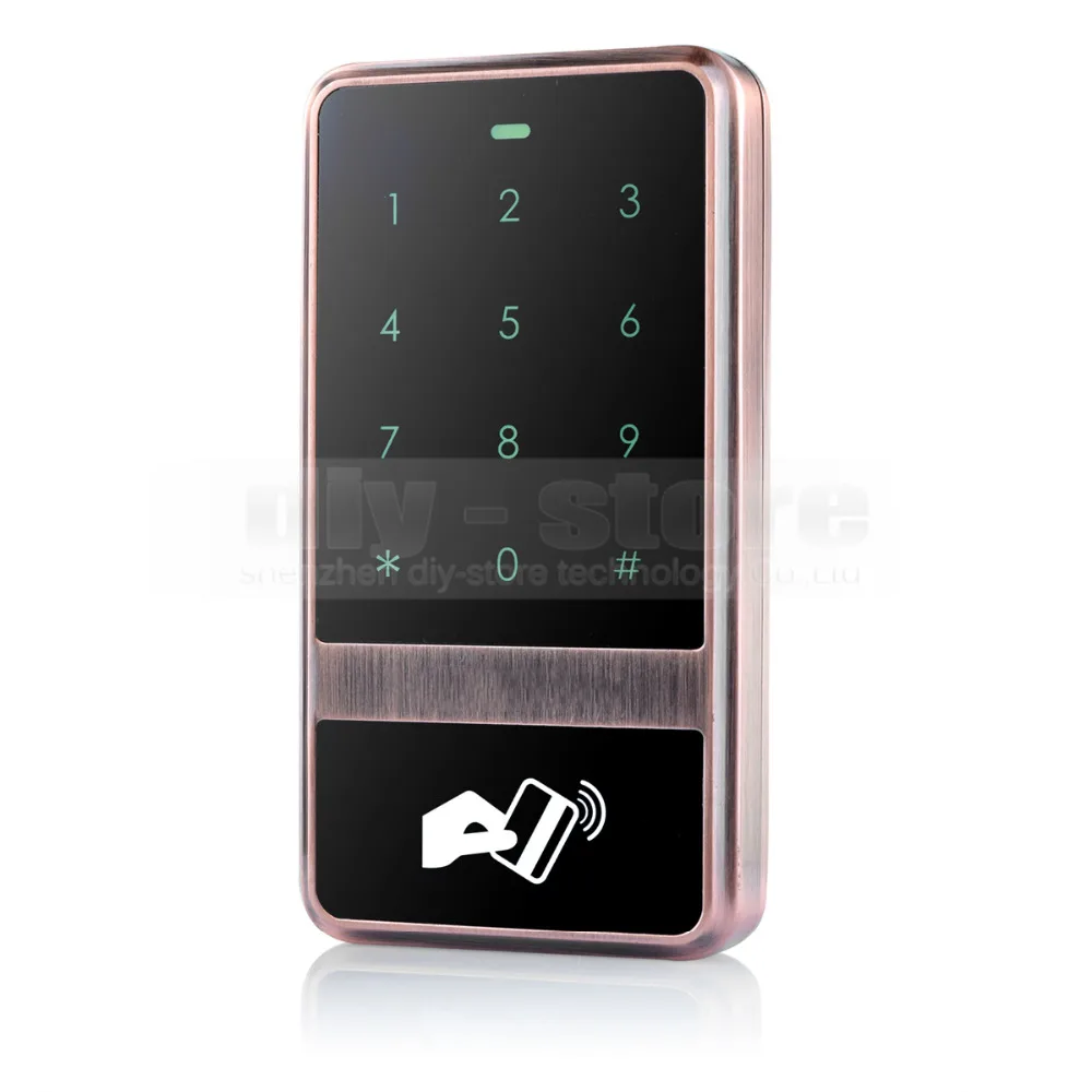 ФОТО DIYSECUR Touch Keypad 125KHz RFID ID Cards Proximity Reader Access Controller Kit for House / Office / Home Improvement