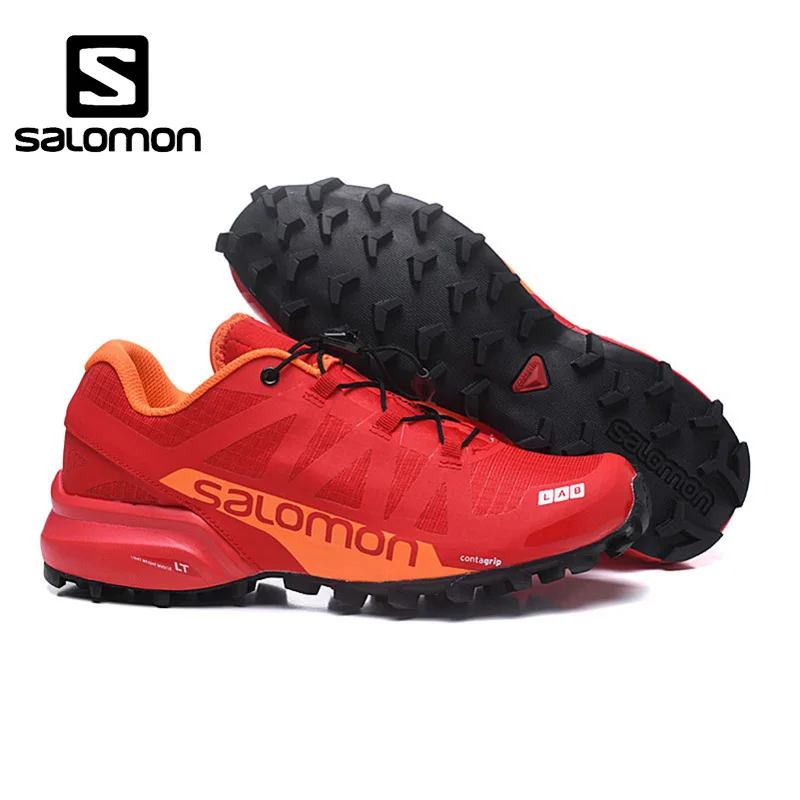 New Design Salomon Speed Cross PRO 2 Outdoor Cross-country Men running shoes Brand Sneakers Male Athletic Sport Shoes Red