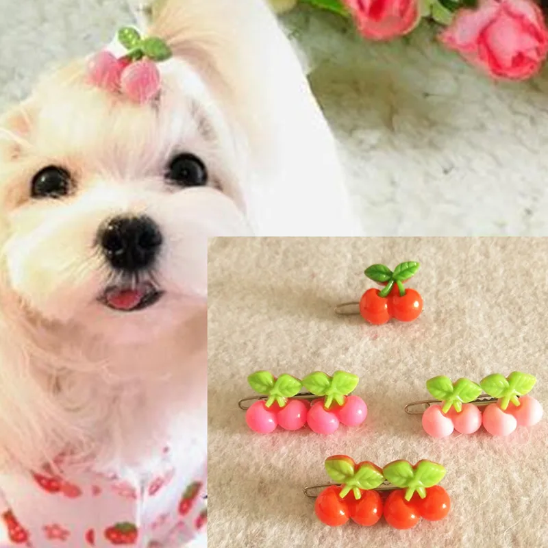 Sufermoe 80 Pcs Puppy Cat Dog Hair Clips 1.25 Mixed Varies Patterns Bows Pet Hair Barrettes Hair Pins Pet Grooming Accessories for Pet Cat Dog or Little Girls 