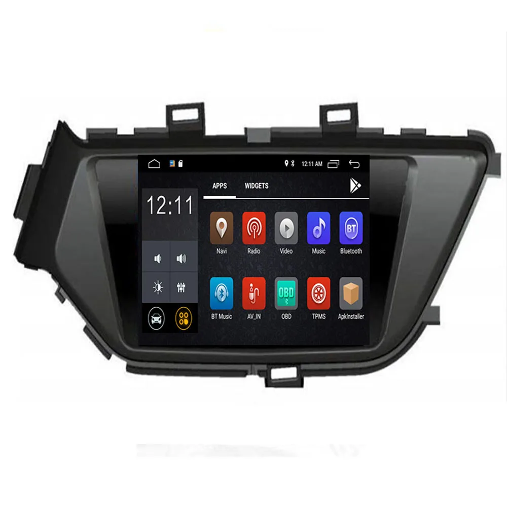 Excellent 9" Pure Android 9.0 4G 32G Car DVD Player For NISSAN  BLUEBIRD 2015-2020 with GPS Autoradio Steering wheel Gps navigation system 3