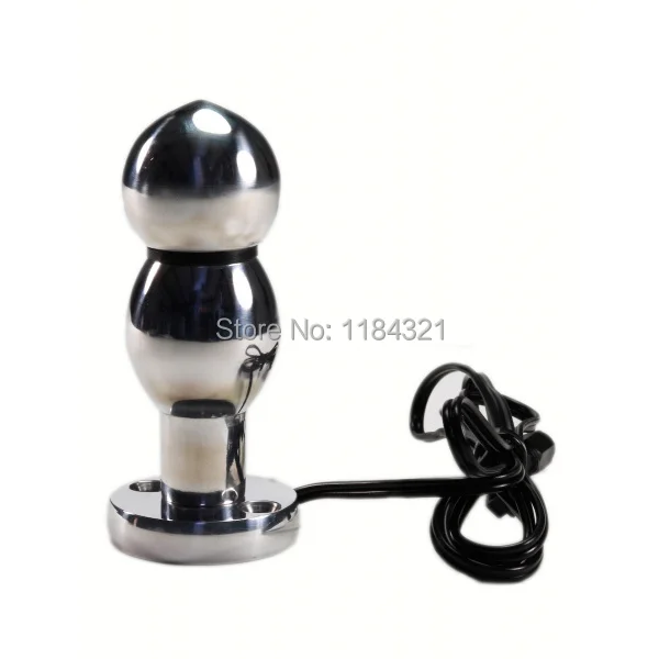 100 *35mm double bullet anal plug,aluminium electro anal plug, metal bullet Electrotherapy butt plug, male prostate massager 100 *35mm double bullet anal plug,aluminium electro anal plug, metal bullet Electrotherapy butt plug, male prostate massager