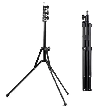

K&F Concept 210cm/82.68" Photo Studio Light Stand, Adjustable Alloy Photography Lights Stand Tripod for Ring Lights, Softboxes