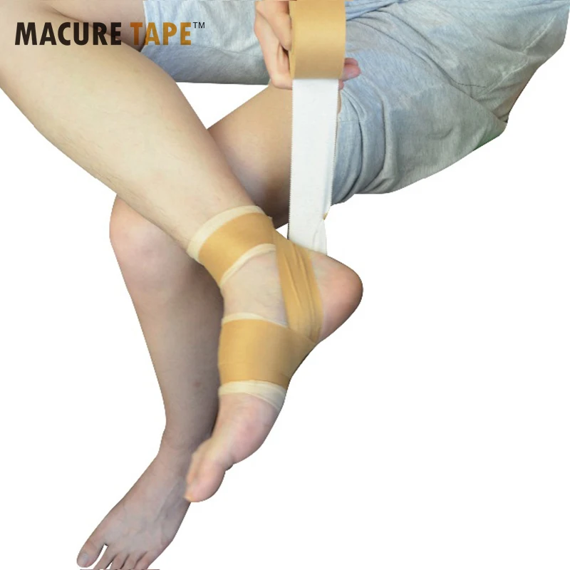 Macure лента физическая Спортивная обвязочная жесткая 3 8 см x 13 7 м 1 5 дюйма 15 ярдов