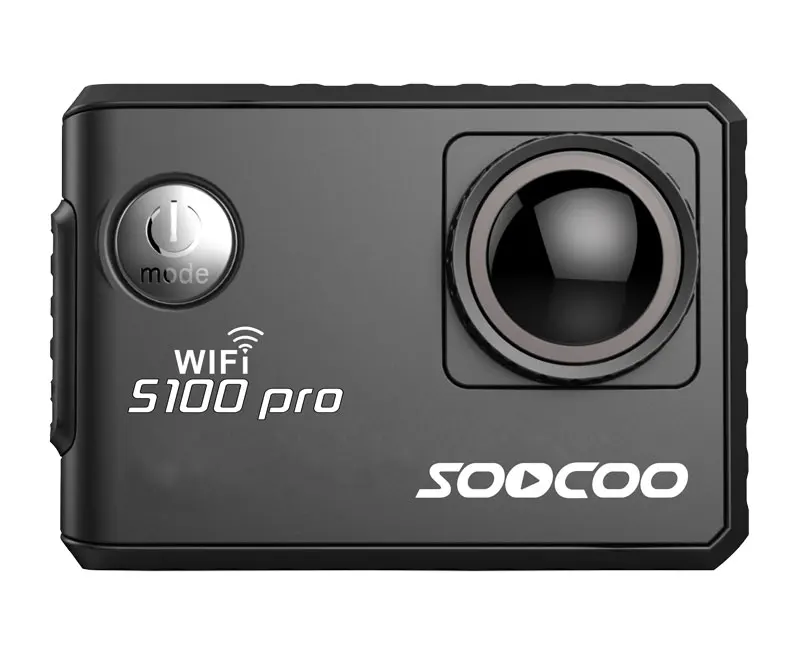 SOOCOO S100 PRO 4 K, Wifi, экшн-камера для занятий спортом, Камера Сенсорный экран Встроенный гироскоп с gps удлинитель(не входят в комплект), голос Управление Камера