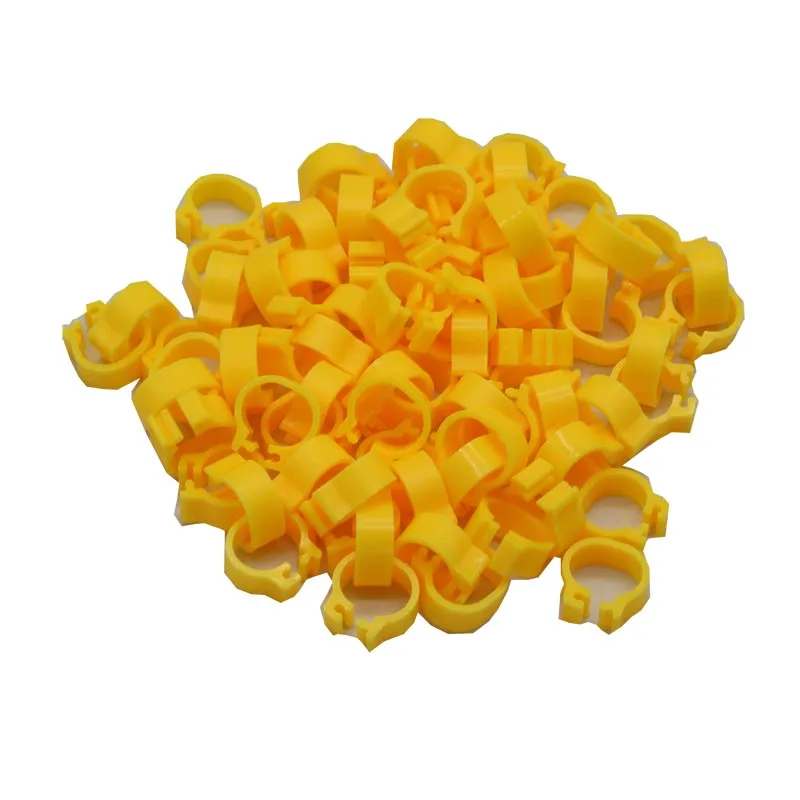 Title 18, 400 Pcs 8mm Bird foot clip ring Pigeon Training...