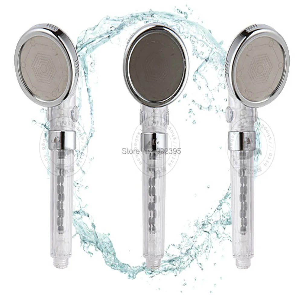 

PC Material Magnetic Function Enhance Pressure Negative Ion Ball Bathroom Filter Hand Shower Head