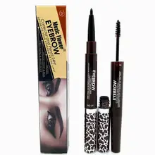 Рекомендуется Натуральный гель для бровей водонепроницаемый длительный защита от размазывания коричневая тушь крем для бровей Новинка