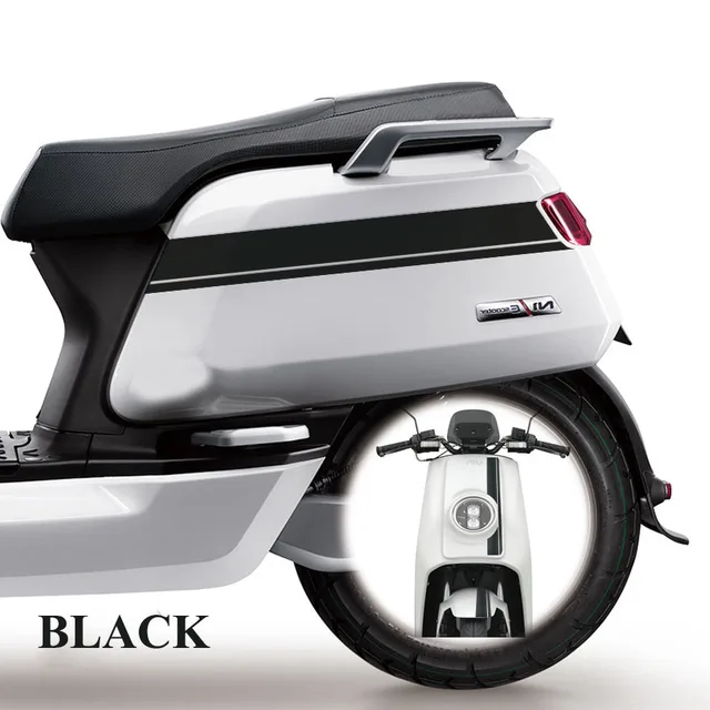 niu electric scooter limited edition stickers N series Striped flower