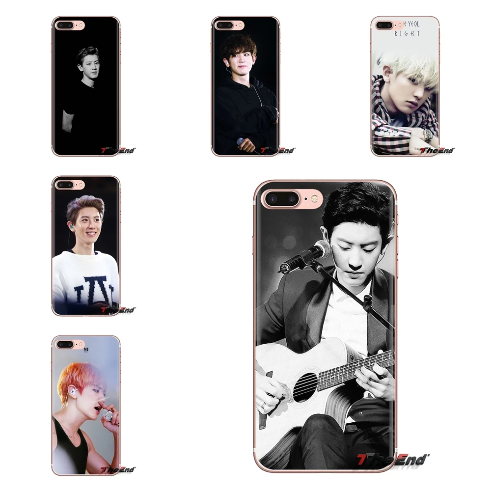 Силиконовый чехол для телефона Sony Xperia Z Z1 Z2 Z3 Z5 compact M2 M4 M5 C4 E3 T3 XA Huawei Mate 7 8 Y3II Park Chanyeol
