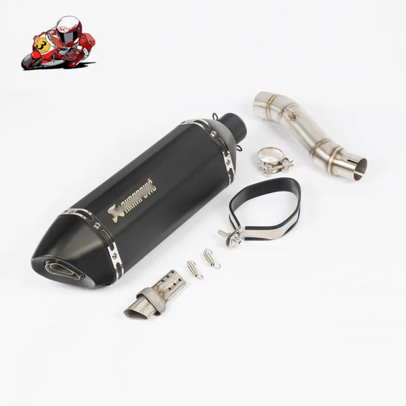 

Motorcycle Full Exhaust System Slip on For CBR300R CB300F Exhaust Muffler Pipe