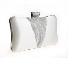 New Style Shiny Rhinestone Clutch Bag Dress Style Women Rhinestone Evening Clutch Bag Rhinestone Party Bag Woman Wallet