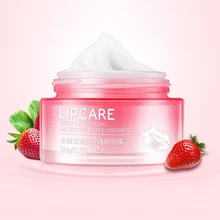 Клубничная маска для сна Отшелушивающий бальзам для губ увлажняющий крем питают губы плампер для увеличения губ витамин уход за кожей маска для губ Новинка