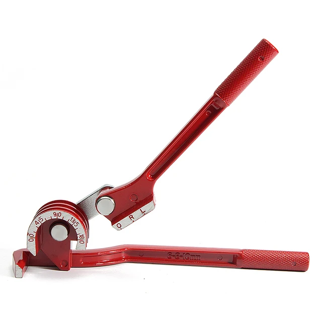 1 Tube Bender+5 Spring Bending Tube 6/8/10mm Adjustable 3 In1 Aluminum