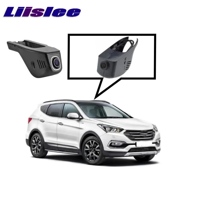 LiisLee автомобильный дорожный рекорд WiFi DVR Dash камера вождения видео рекордер для hyundai Santa Fe DM NC 2012