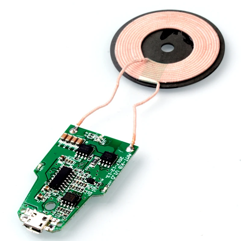 

VEEAII Qi Wireless Charger PCBA Circuit Board Coil for Samsung S8 S9 Note 8 9 Wireless Charging DIY for iPhone XS Max XR