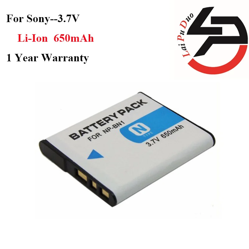 

Brand new 3.7V 650mah Camera Battery for Sony J-NP-BN1 DSC-T110B DSC-T99 DSC-TX10 DSC-TX200V DSC-TX300V DSC-TX5 DSC-TX7 DSC-W330
