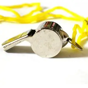 Metal Outdoor Survival SOS Whistle Sports Soccer font b Football b font Rugby Game Match Cheerleading