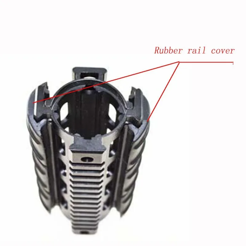 12 шт./лот винтовка Вивер Пикатинни рука охранника Quad Rail Чехлы резиновые тактические P31