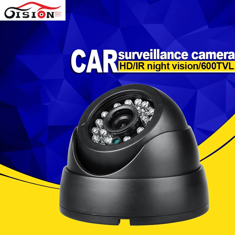 

Freeshipping CCTV Camera Analog IR Cut Day/Night Vision Indoor Dom Camera Surveillance For Bus/Taxi/Truck