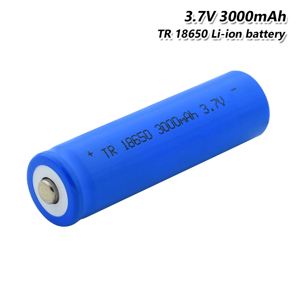 18650 3000 mAh аккумулятор питания аккумуляторные батареи для 18650 литий-ионная батарея Bateria - Цвет: 1 Pc