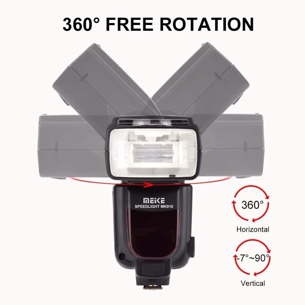  Meike MK910 1/8000s sync TTL Camera Flash light Speedlite for Nikon D7100 D7000 D5300 D5100 D5000 D