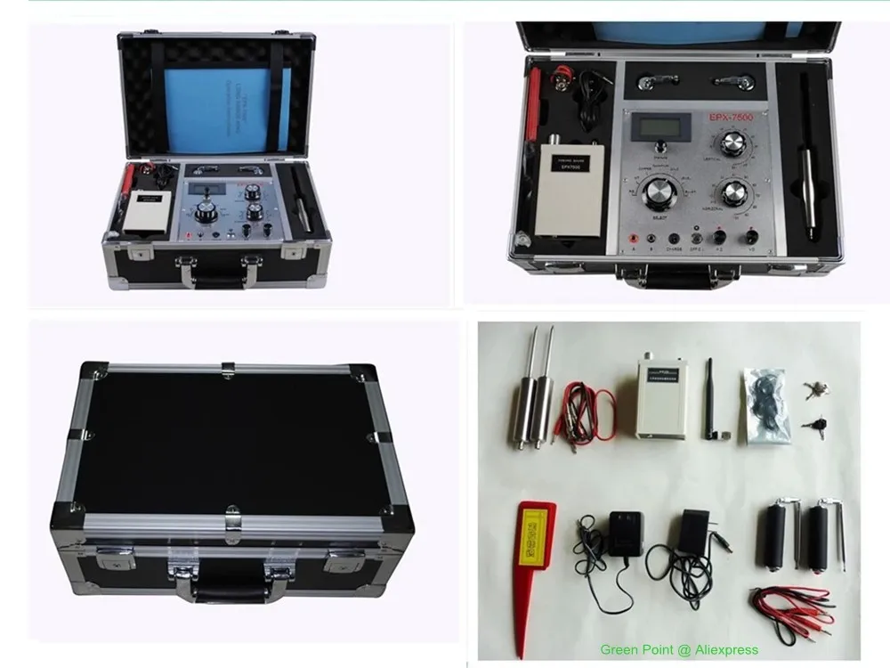 Новое поступление подземный металлоискатель EPX7500 длинная EPX-7500 короля с глубиной 50 м и радиусом действия 1000 м
