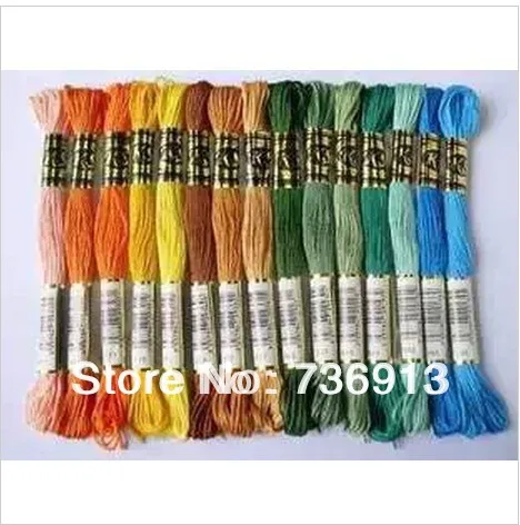

Embroidery Floss Thread Yarn Total 447 Pieces You Can Choose Any Colors And Quantity Similar DMC