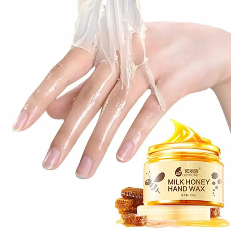Profession 150g Milk Honey Hand Wax Hand Care Moisturizing Whitening