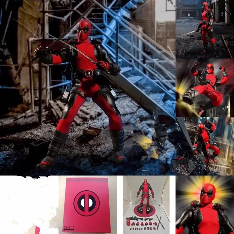 Дэдпул X Men Marvel Super Hero Mezco One:12 фигурки коллекция Орны мужские игрушки ts|Игровые и