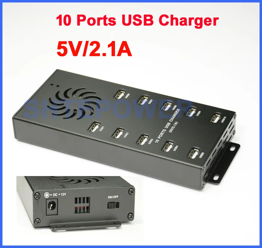 5v 21a usb carregador 10 portas aplicam se 01