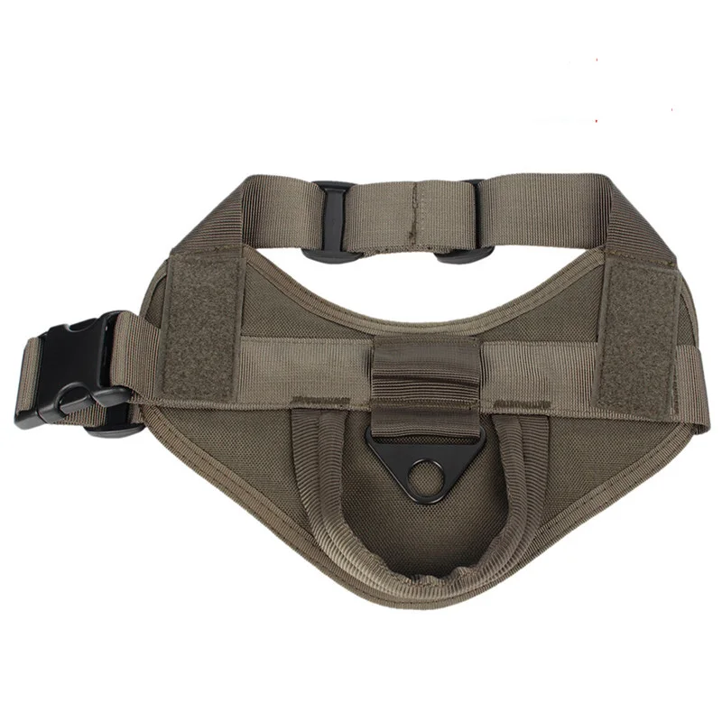 Военный тактический жилет для тренировки собак Molle компактный Жилет Жгут Одежда для собак нагрузка "Медвежья" упряжь SWAT Собака Куртка для домашних животных