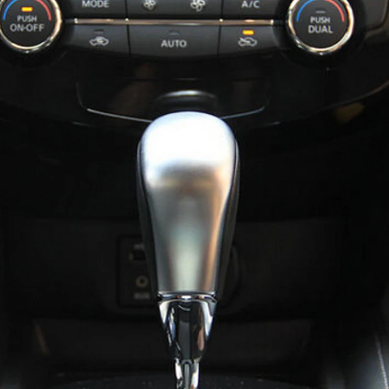 Для Nissan X Trail Rogue T32 2014 2016 2017 2018 ABS чехол для рычага переключения передач отделка