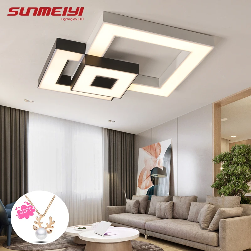 

Modern Led Ceiling Lights With Remote Control lamparas de techo Led Lamps For Living room Dining room luminaire plafonnier