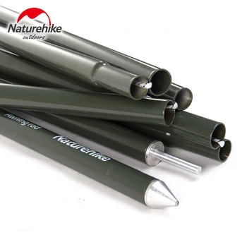 

Aluminium Tent Support Rod Poles Outdoor Awning Hiking Camping Sun Shelter Reinforced Easy Compact Foldable Tent Pole 2m x 2pcs