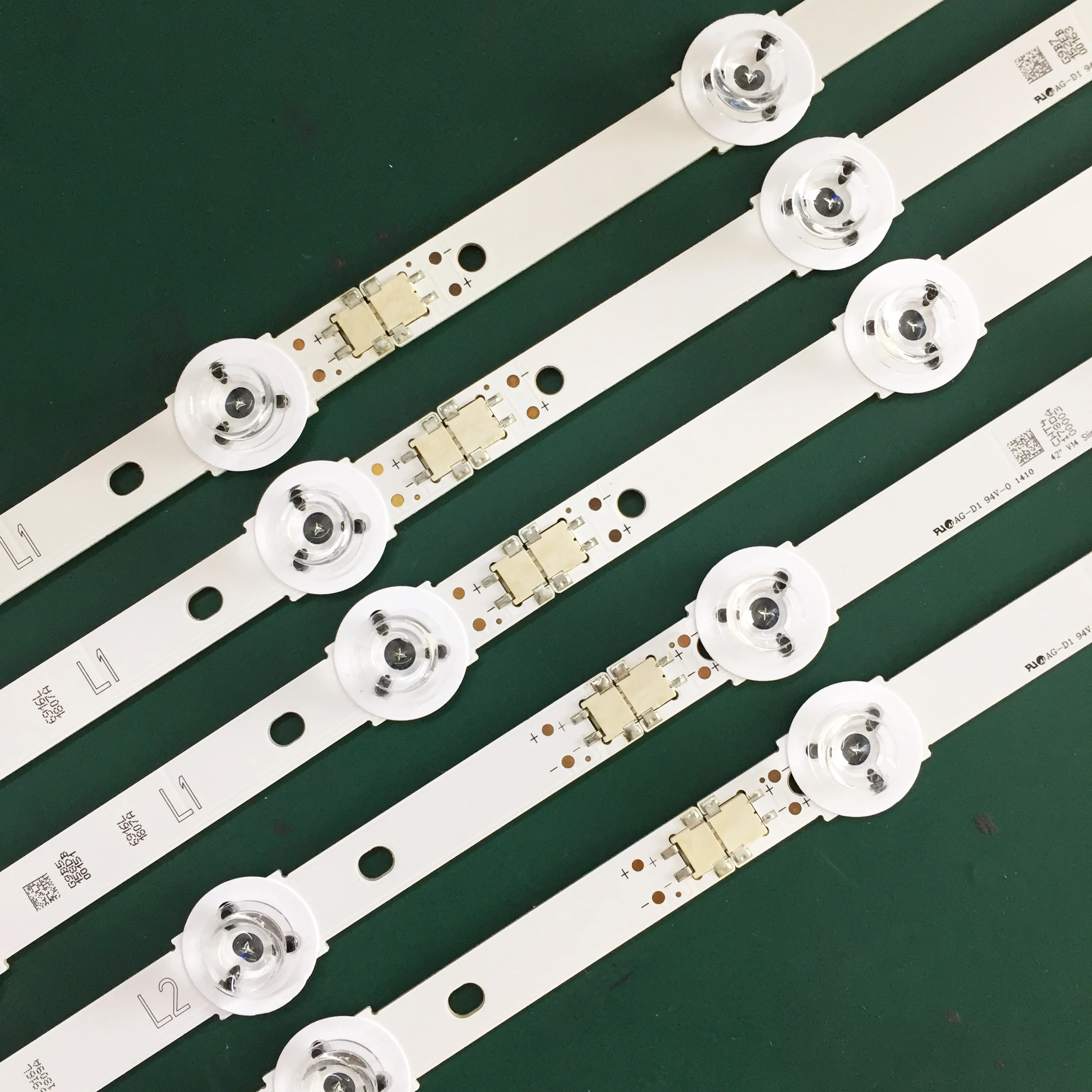 Led para lg tv para Panasonic Tira Retroiluminação vg f1 6916l 1809a 1808a 1807a 1810a V14 42lb673v Fino 42 Tx-42as650e Lc420duf - Imagem 5