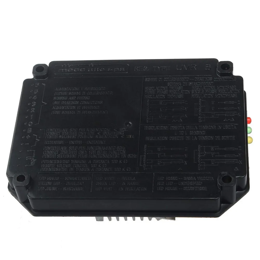 Regulador de Tensão Diesel para o Gerador de Meccale Uvr6 do Automatice do Gerador Avr 4 Regulador de tensão avr uvr6 do automatice