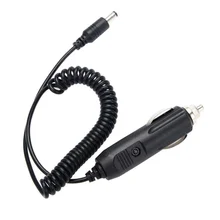 Black Tenq 12v Car Charger for Baofeng UV-5R UV5R+ UV-5RE Plus Charger Cable New