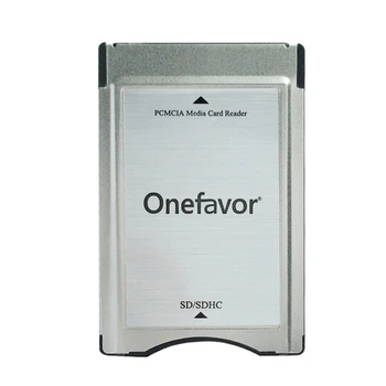 

New Arrival SD SDHC Card Adapter Onefavor SD Card To PC Card Reader Design For Mercedes Benz MP3 Memory Free Shipping