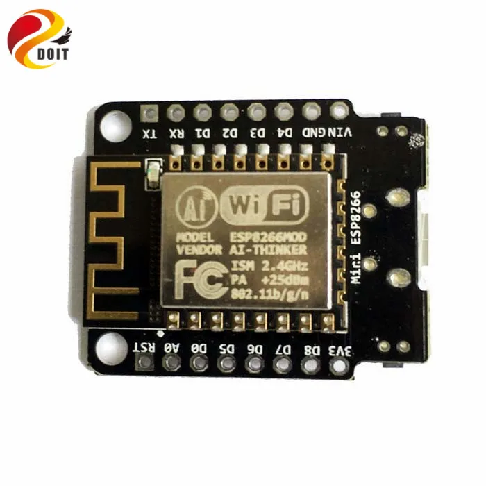 DOIT новейший мини NodeMCU ESP8266 WiFi макетная плата от ESP-12F 4 м байт флэш ESP 12F Lua IoT DIY RC