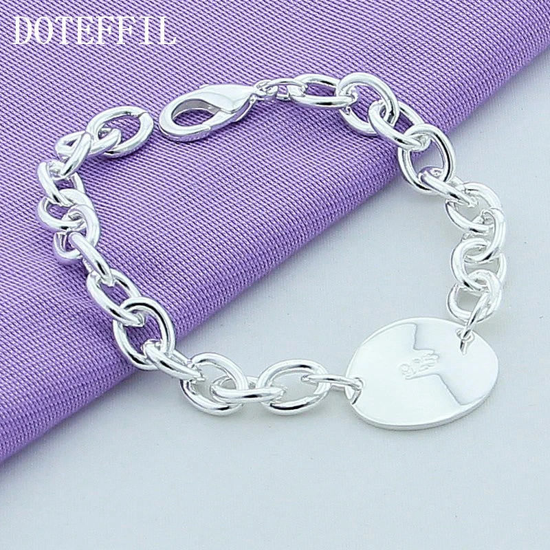 Hot Sale Famous Brand Bracelets 925 Sterling Silver Jewelry Women
