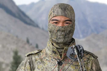 

Breathable Chief Rattlesnake Camo Tactical Mask Airsoft Paintball Full Face Mask Climbing Cycling Hunting CS Balaclave Helmets