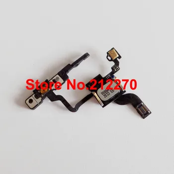 

YUYOND Free DHL EMS New Proximity Light Sensor Power Button Flex Cable With Ear Speaker & Bracket For iPhone 4 GSM Wholesale
