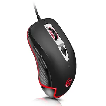 

G818B USB Wired Optic Mice 3200DPI Adjustable Ergonomic Laptop Gaming Mouse