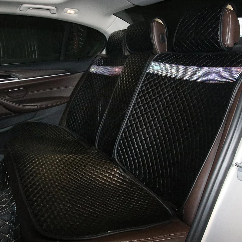 Universal Car PU leather Crystal 