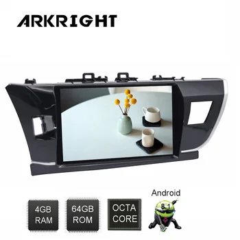 

IPS Touch Screen 10.1" DSP Android 8.1 PX5 Octa Core Car Radio For Toyota Corolla Auris 2014-2016 GPS Navi Wifi Rear View Camera