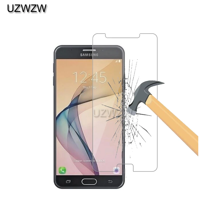 

2pcs Real Tempered Glass For Samsung Galaxy J7 Prime G610F G6100 Screen Protector Protective Film J7 Prime Glass