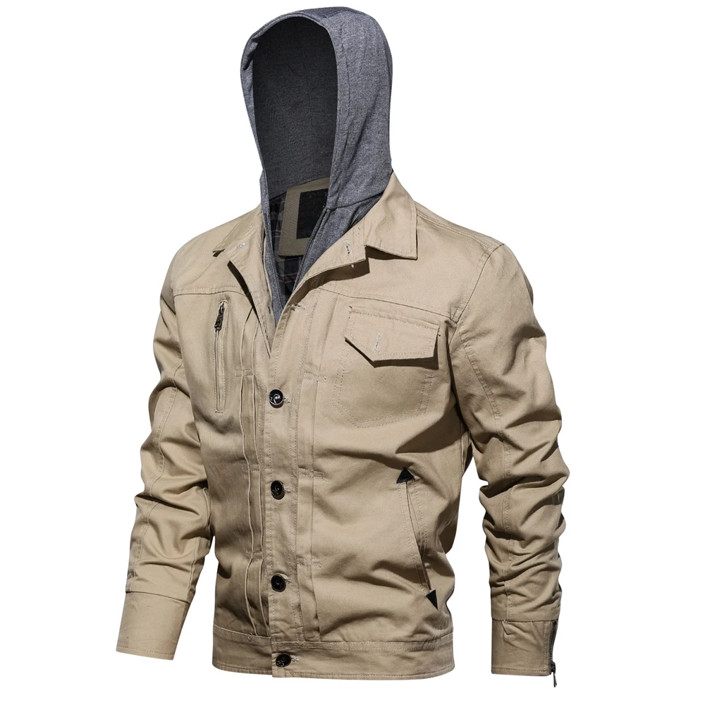 Военная армейская зимняя куртка мужская 2019 Повседневный хлопковый с капюшоном Мужские куртки пальто плюс размер bomber Бомбер куртка пальто